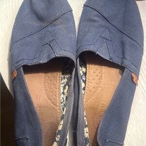 Women’s Madden Girl Gloriee Canvas Shoes - Navy Blue Sz: 8